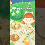 【あつ森】🌼ピクニック #vlog #acnh
