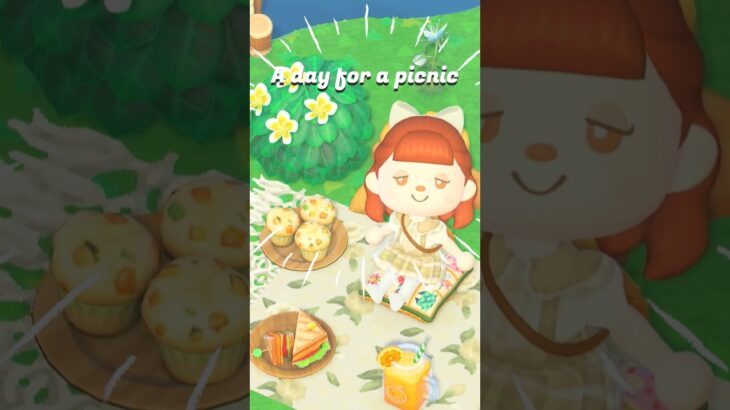 【あつ森】🌼ピクニック #vlog #acnh