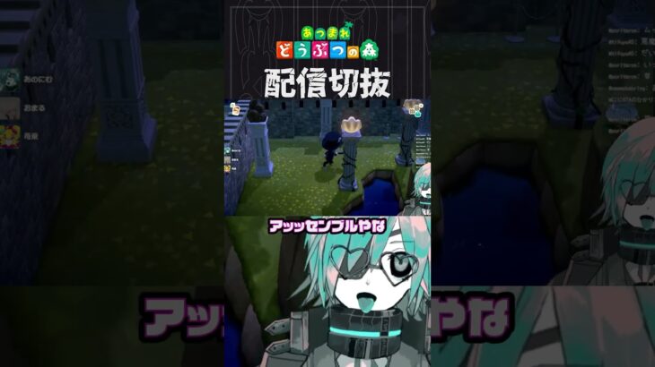 【あつ森】こんな物なんぼアッセンブルしててもいいですからね　 #個人vtuber  #配信切り抜き #切り抜き動画 #あつまれどうぶつの森