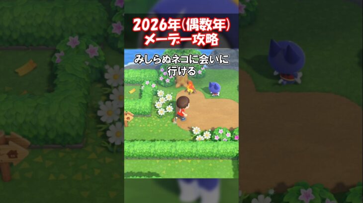 【2026年最新】メーデー攻略方法 【あつ森】@ほのげ