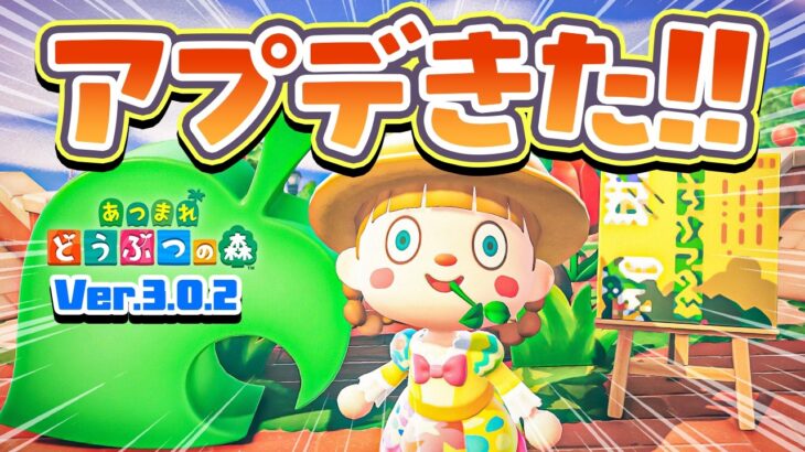 【あつ森】アプデがきた‼️新家具の追加など「どうぶつの森25周年」の新要素を全て紹介します【あつ森アプデ Ver.3.0.2】