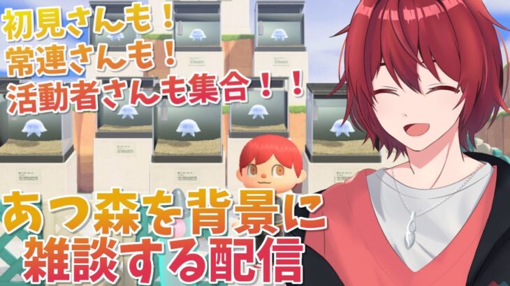 【#あつ森】🍊初見歓迎🍊あと5人に会いたいあつ森雑談枠【#新人Vtuber】