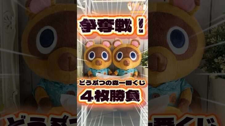 毎日一番くじ651日目どうぶつの森一番くじは争奪戦‼️やっと見つけたオラゲンの姿をご覧ください#shorts #一番くじ #どうぶつの森 #あつ森