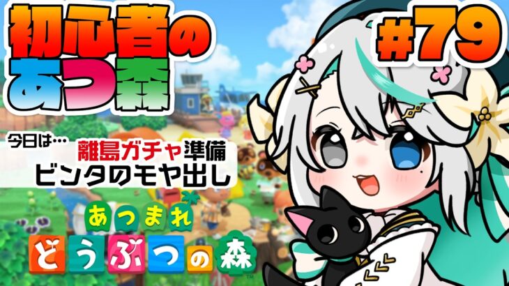 あつまれどうぶつの森 #79┊2日目・離島ガチャ50連！ジュペッティ、ラッキー、トロワちゃんと出会いたい！昨日の私は出会えましたか？？【猫百合イッサ／StellarRealm】