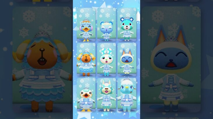 【けけアイドル】水色が似合うブルーのアイドル9選 #あつ森 #けけアイドル #animalcrossing #あつまれどうぶつの森