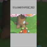 【あつ森】ぴょんたろうの卵は木をすり抜ける不思議な卵！？【あつまれどうぶつの森】【どうぶつの森】【ACNH】 #short