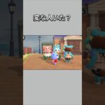 【あつ森】観光客が来た、と思ったら観光客に混ざった怪しい人が･･･【あつまれどうぶつの森】【どうぶつの森】【ACNH】 #short
