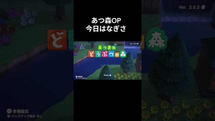 あつ森　オープニング曲　今日はなぎさ　みんなあつまれ　Animal Crossing The Roost #animalcrossingnewhorizons #animalcrossing