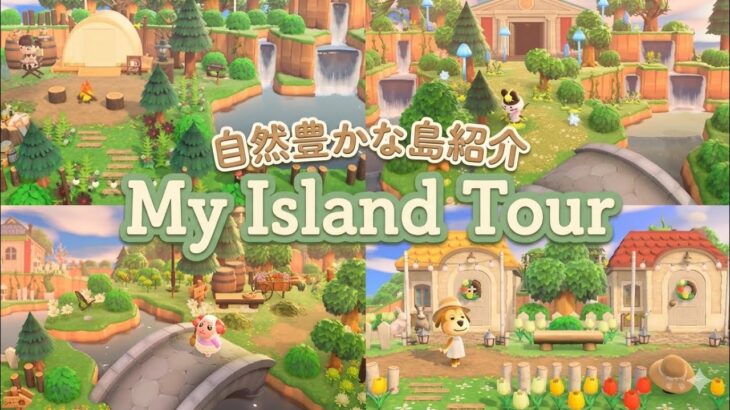 【あつ森】自然豊かな島紹介 | 夢番地公開 | Cozy Natural Island Tour | Dream Address | ACNH
