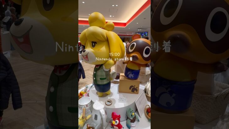 Nintendo storeに初めて行ってきた！ #あつ森 #vlog #nintendo