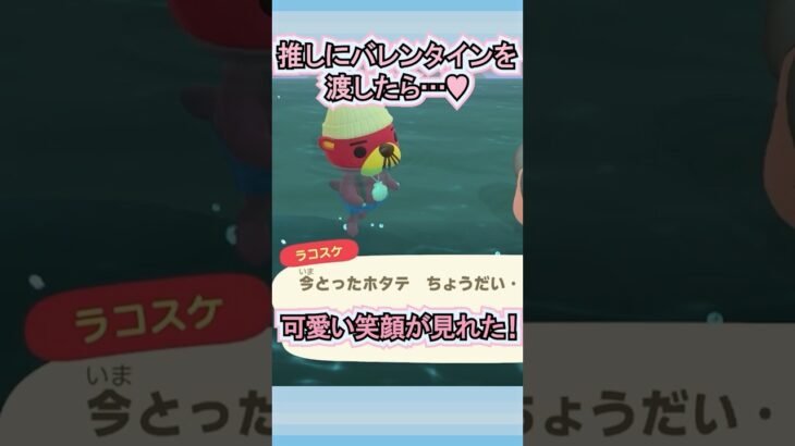 推しの特別な日の笑顔が反則！【あつ森】 #Shorts #あつ森