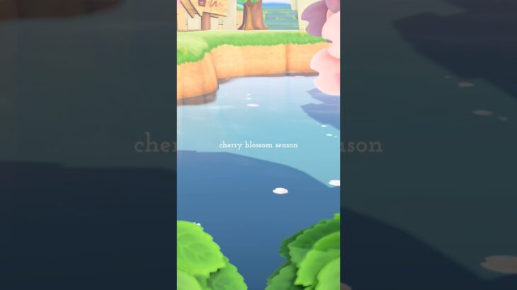 桜の季節🌸あつ森Vlog🌳 #animalcrossingnewhorizons #animalcrossing #vlog #あつ森 #あつまれどうぶつの森 #acnh