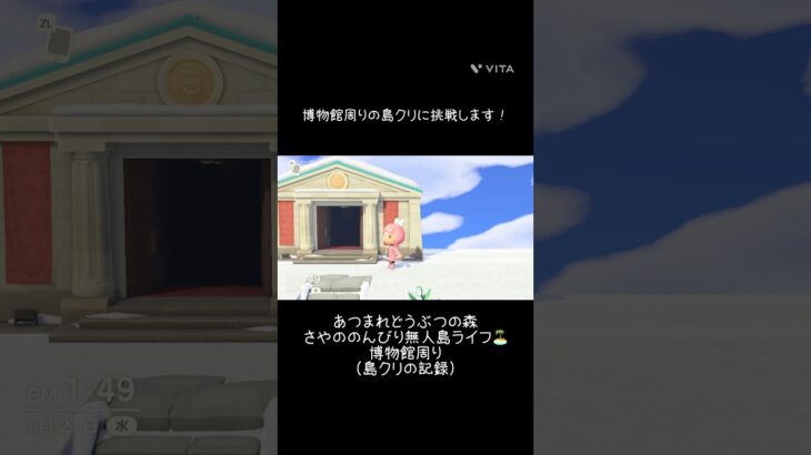 【あつ森】博物館周り🖼️エンジェル島の島クリの記録 #あつまれどうぶつの森 #animalcrossing #島クリエイト