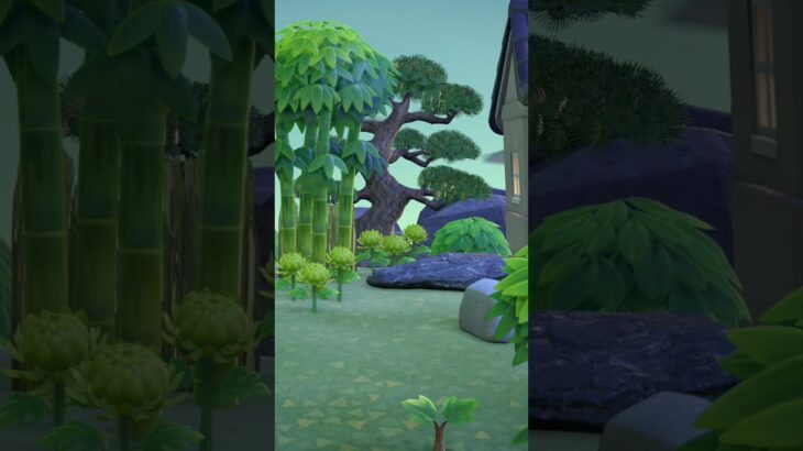 私の家の庭 #あつ森 #あつまれどうぶつの森 #animalcrossing #acnh #田舎島