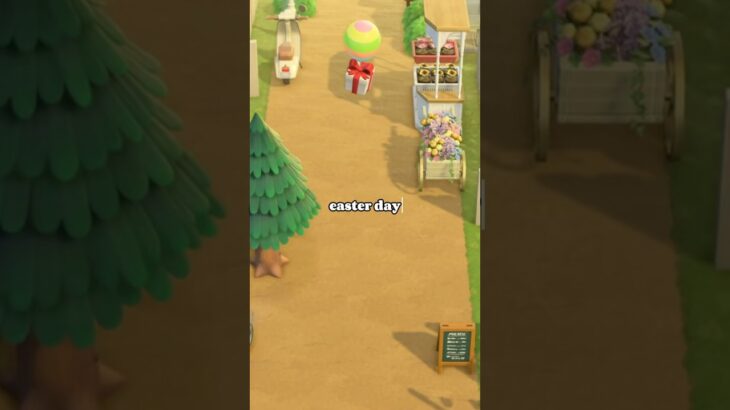 イースターの日🐣 #あつ森 #あつまれどうぶつの森 #animalcrossing #animalcrossingnewhorizons #shorts