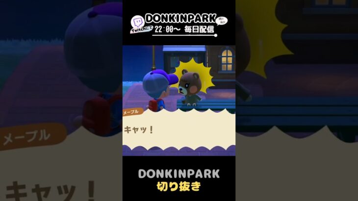 【あつ森】サングラスの意外な隠れ効果を知る【あつまれどうぶつの森】 #どうぶつの森  #animalcrossing   #twitch #switch2