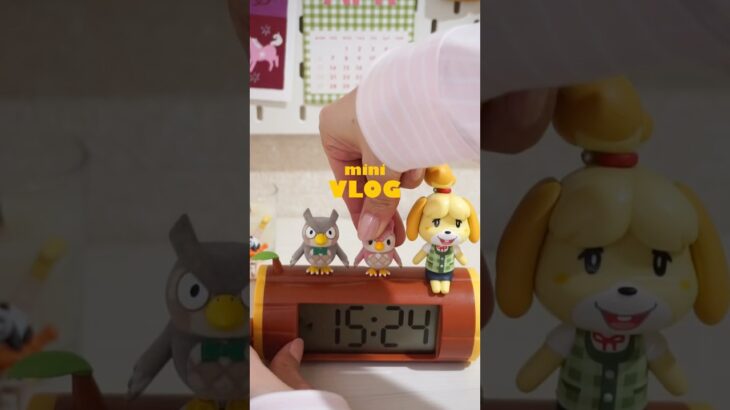 【mini vlog】あつ森一番くじ開封🌳🐶  #ガチャガチャ #vlog #あつ森