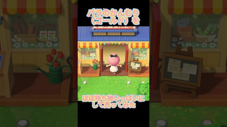 【あつ森】バラの冠ゴールド #nintendoswitch #あつまれどうぶつの森 #あつ森