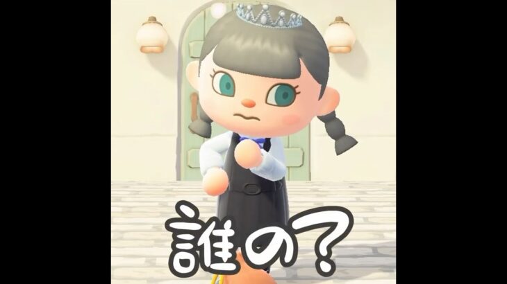 【あつ森】ポーチの持ち主を見破れ！！ヒントはかっこいい…？ #あつ森 #shorts #ゲーム #あつまれどうぶつの森