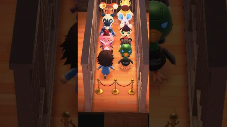 【あつ森】【没動画】奥まで行けたら勝ちゲーム！　#shorts #あつ森