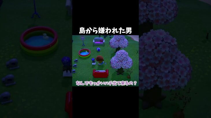 久しぶりにあつ森起動したら島から嫌われていた件ｗｗ #あつ森 #shorts