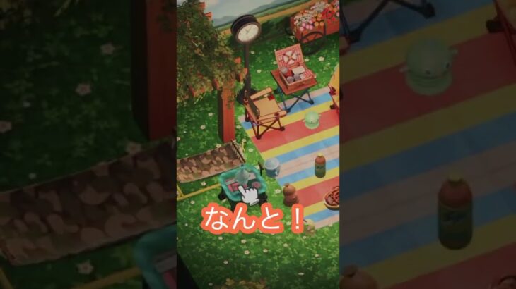 【あつ森】８×８でハニワとピクニック‼️＃あつ森#ハピパラ#shorts