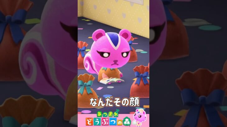 【あつ森】プレゼントになったももこがかわいすぎる！