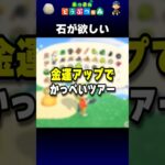 【あつ森】石が欲しい