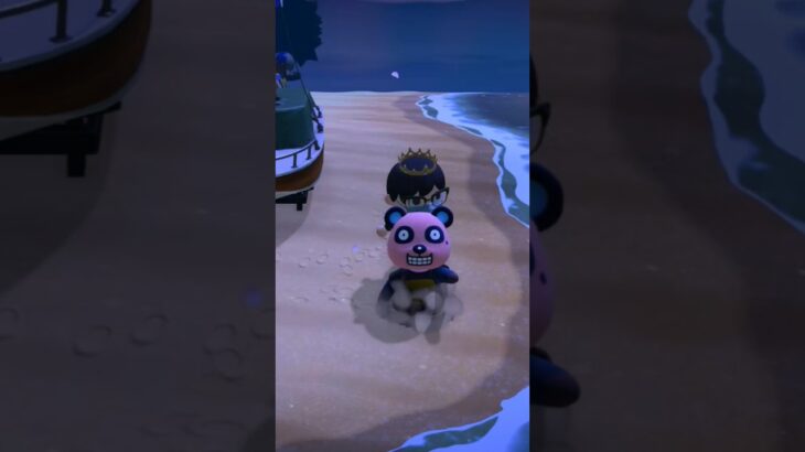 【あつ森】悩んでいる嫌いな観光客を落とし穴にはめてみた