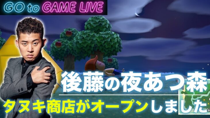 【後藤の夜あつ森】今日も島を発展させます