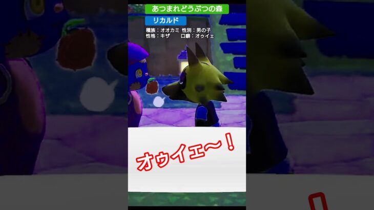 【#あつ森 】リカルド【#あつまれどうぶつの森 】
