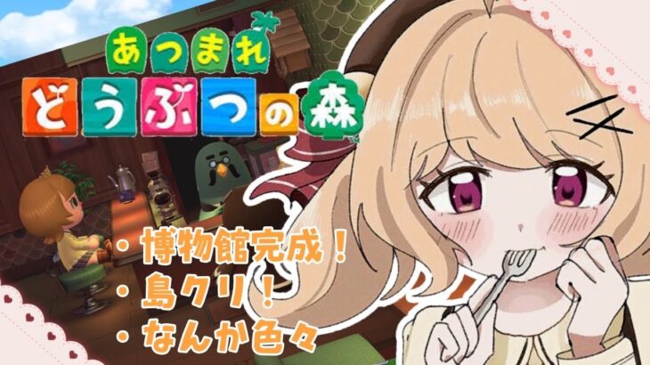 【＃あつ森】博物館完成しました❣島クリ・色々してく【＃すずものお部屋】