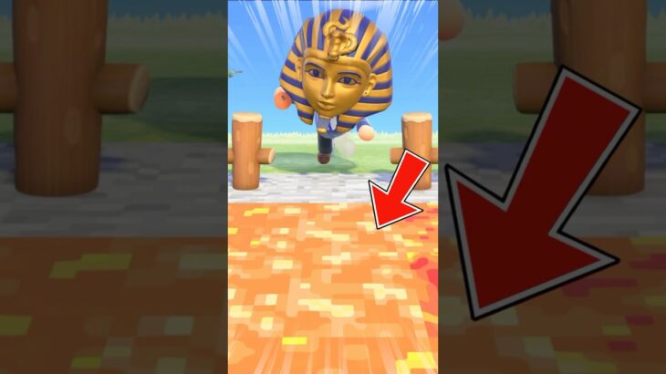 マグマに落ちそう！ #あつ森 #島クリ #マイデザイン