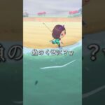 あつ森 》》魚影に弄ばれる人間