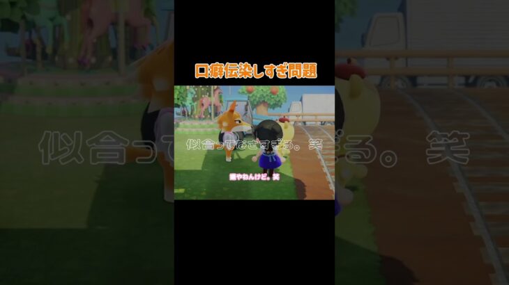 【あつ森】口癖伝染しすぎ！？