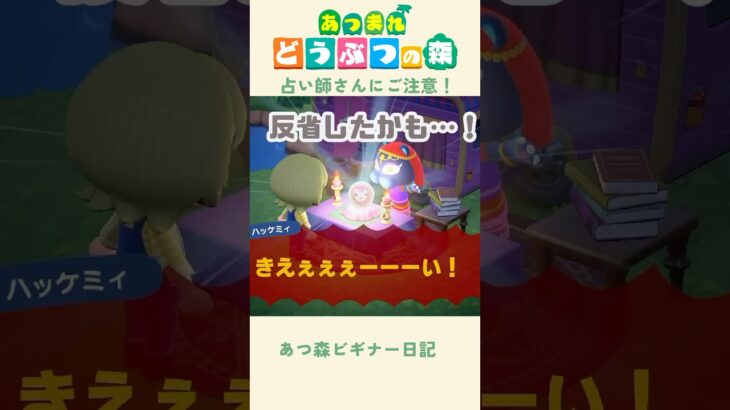 【あつ森】占い師さんにはまっちゃいそうで大変…！🔮#あつまれどうぶつの森