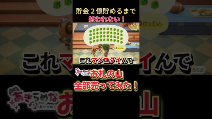 株より稼げる方法がこれです！#あつ森#あつまれどうぶつの森