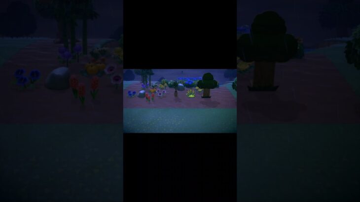 あつ森　夢の島　花エリア