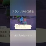 【あつ森】フランソワの口癖を気に入ってしまったジュン