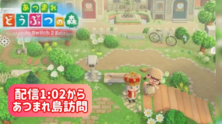 【あつ森】絵本のような島を訪問😆あつまれどうぶつの