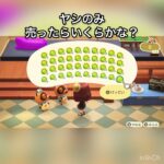 【あつ森】ヤシの実売ったらいくらかな？　#vlog #あつ森 #あつまれどうぶつの森 #こはくちゃんねる2424   #毎日更新　毎日更新中　 金を稼ぐ