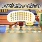 【あつ森】レシピ売ったらいくらかな？　#vlog #あつまれどうぶつの森 #こはくちゃんねる2424   #毎日更新　金を稼ぐ　#animalcrossing