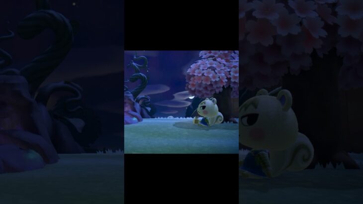 【あつ森】お花見ジュンくん  #あつまれどうぶつの森  #あつ森 ジュン #あつ森vlog