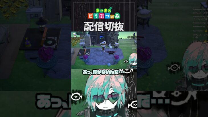【あつ森】手紙で日本刀が送られてきて爆はしゃぎしてしまう　 #個人vtuber  #配信切り抜き #切り抜き動画 #あつまれどうぶつの森