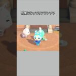 【あつ森】広場の真ん中で筋トレするフランソワ。ミッチェルにどかされた？ww【あつまれどうぶつの森】【どうぶつの森】【ACNH】 #short