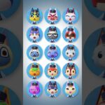 【けけけいじ】15種類のかわいいネコポリス出動！ #あつ森 #けけアイドル #animalcrossing #あつまれどうぶつの森