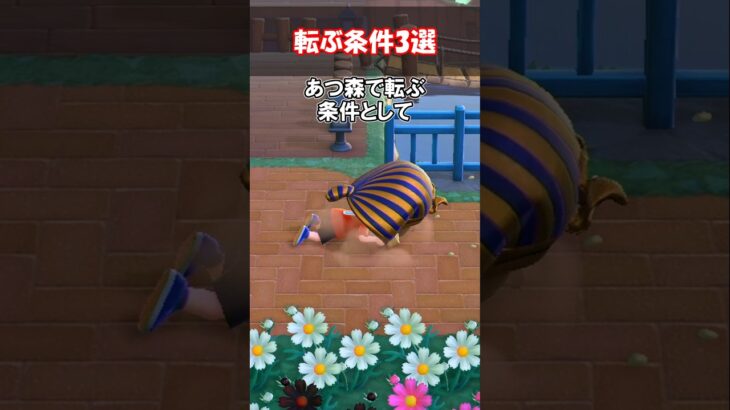 【全部知ってたら凄い】転ぶ条件3選 【あつ森】@ほのげ