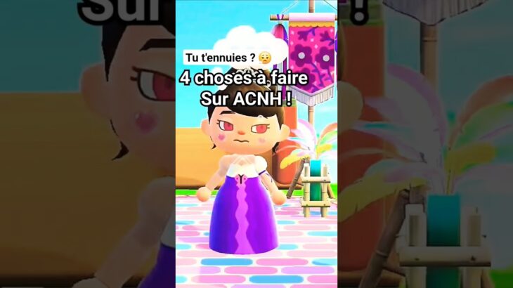 4 CHOSES à faire ABSOLUMENT tous les jOurs sur ANIMAL CROSSING #animalcrossing #acnh #shorts