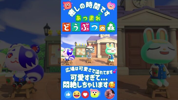 【あつ森】可愛すぎて💕悶絶しちゃいました🥰 #どうぶつの森 #AnimalCrossing #ACNH #NintendoSwitch #NintendoSwitch2