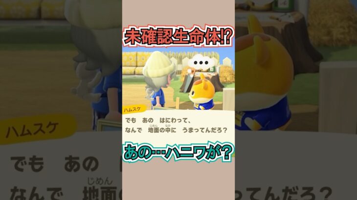 ハニワの秘密に気づいてしまった…？笑【あつ森】 #Shorts #あつ森